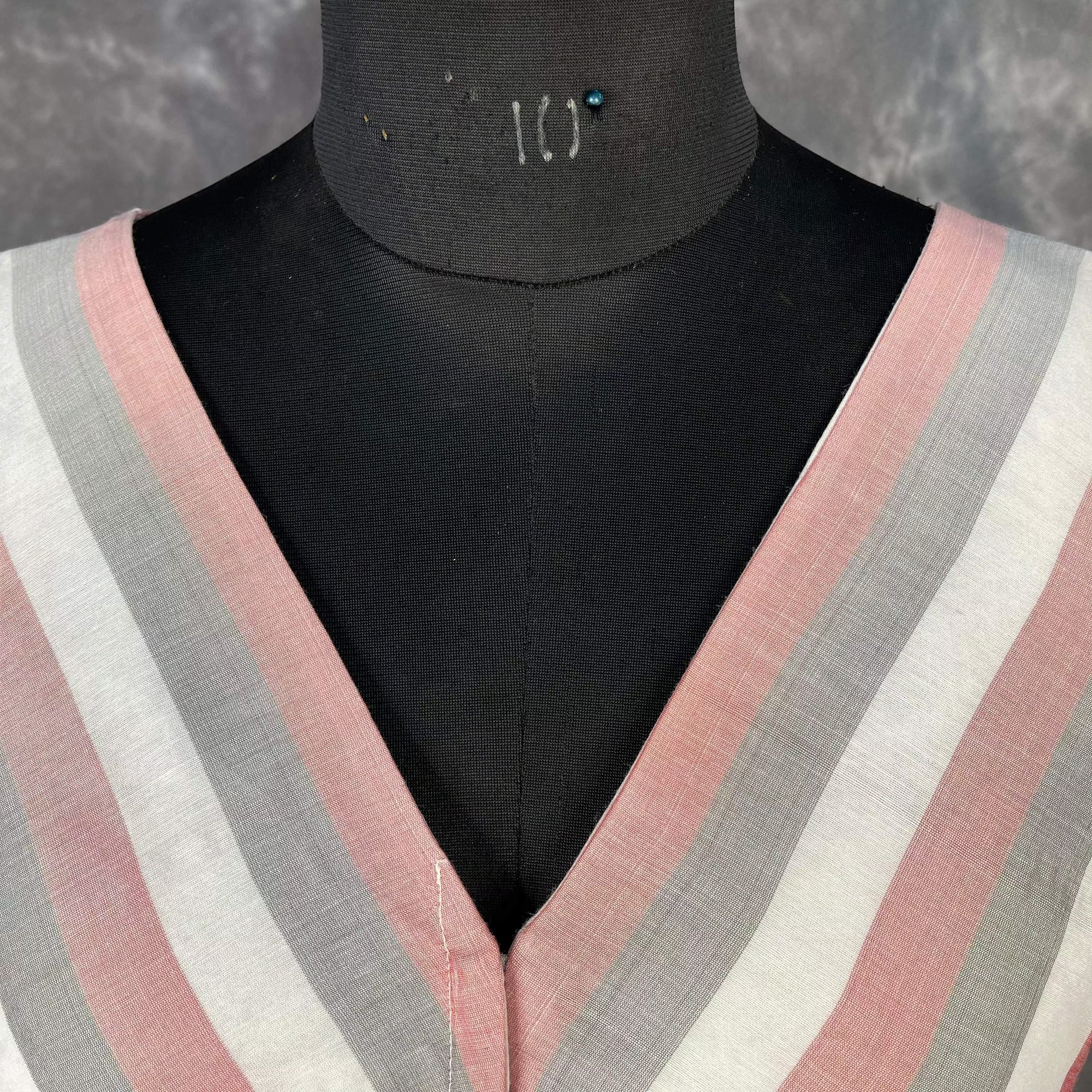 Funky Fusion Multis Strip Color Coloured Chanderi Cotton Ready to Wear Blouse - kapda Tailor