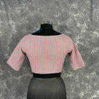 Asymmetric Symmetry Multi Color Coloured Cotton Ready to Wear Blouse - kapda Tailor