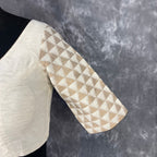 Barf Ki Saugat Cream Coloured Chanderi Cotton & Chanderi Broket Ready to Wear Blouse - kapda Tailor