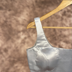 Shades of Stars Silver Coloured Brocket Ready to Wear Blouse - kapda Tailor