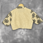 Baadal Ki Chaoon Beige Coloured Cota Cotton/Jute Cotton Ready to Wear Blouse - kapda Tailor