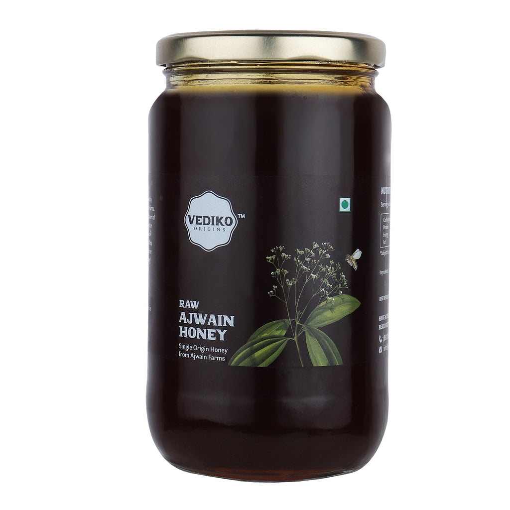 Vediko Origins Raw Ajwain Honey - Distacart
