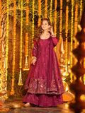 Yash Enterprise Red Crepe Silk Party Wear Embroidery Suit Set - Distacart