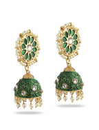 Silver-Plated Alloy Diva Look Stylish Contemporary Earrings - The Pari - Distacart