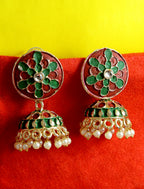 Gold-Plated Alloy Diva Look Stylish Contemporary Earrings - The Pari - Distacart