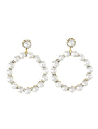 Gold-Plated Alloy Diva Look Stylish Contemporary Earrings - The Pari - Distacart
