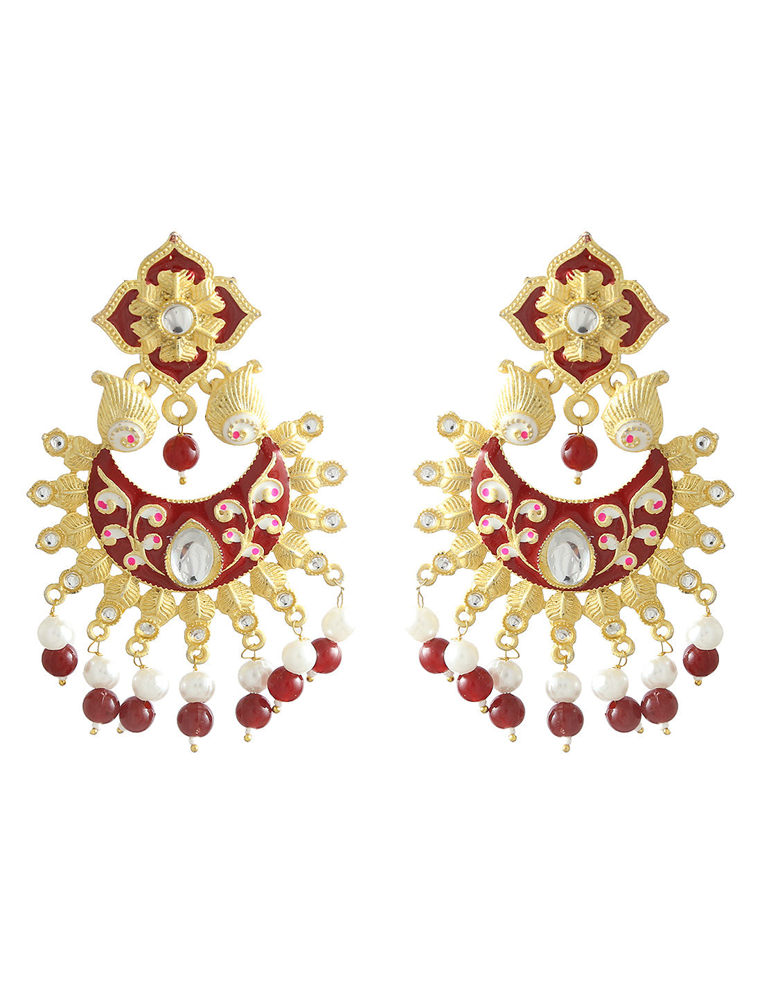 Silver-Plated Alloy Oxidised Round Earrings With Ring Combo - The Pari - Distacart