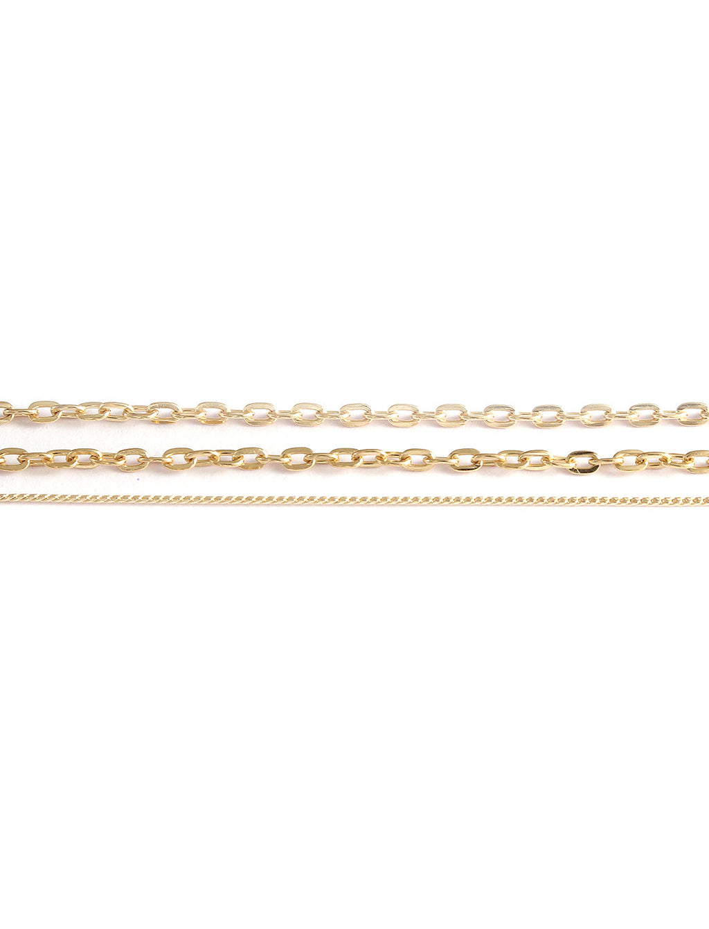 Gold-Polished Alloy Denty Look Heart Necklace - The Pari