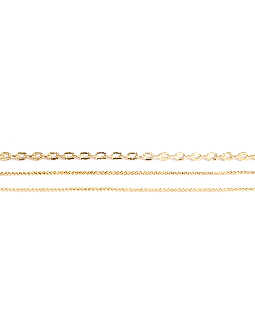 Gold-Polished Alloy Designer Embossed Double Layer Necklace - The Pari