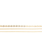 Gold-Polished Alloy Designer Embossed Double Layer Necklace - The Pari