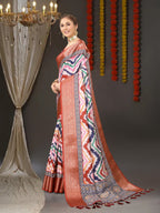 Vedant Vastram Maroon Color Kanjeevaram Silk Saree - Maroon