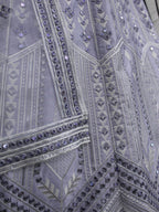 Myra Lavender Silk Embroidered Designer Lehenga