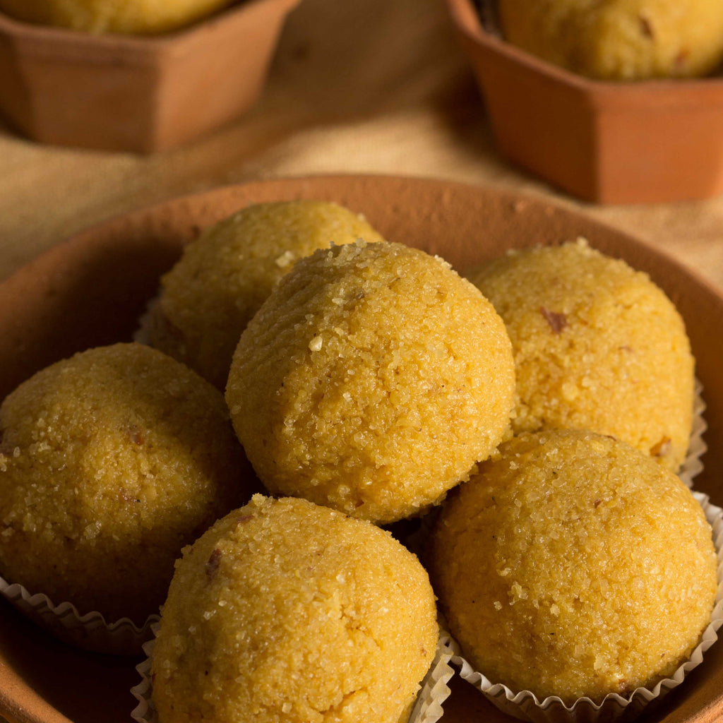 Almond House Besan Laddu - Distacart