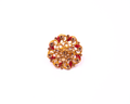 Gold-Polished Alloy Ethnic Designer Cocktail Ring - The Pari