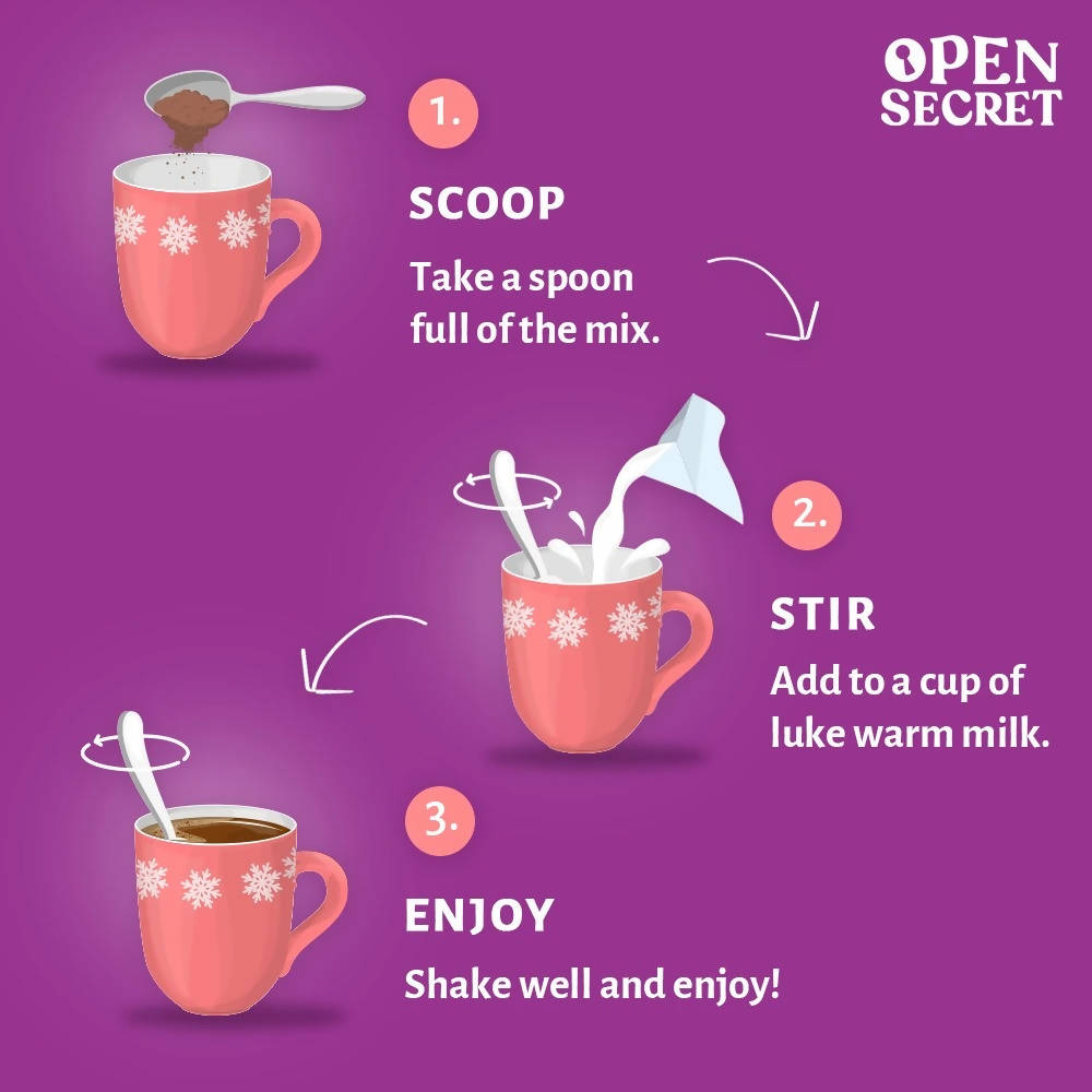 Open Secret Choco Almond Nutrition Drink Powder - Distacart