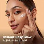 Pilgrim Illuminating Moisturizer For Instant Rosy Glow & SPF 15 with Australian Kakadu Plum - Distacart