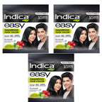 Indica Easy Hair Color Shampoo Natural Black - Distacart