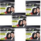 Indica Easy Hair Color Shampoo Natural Black - Distacart