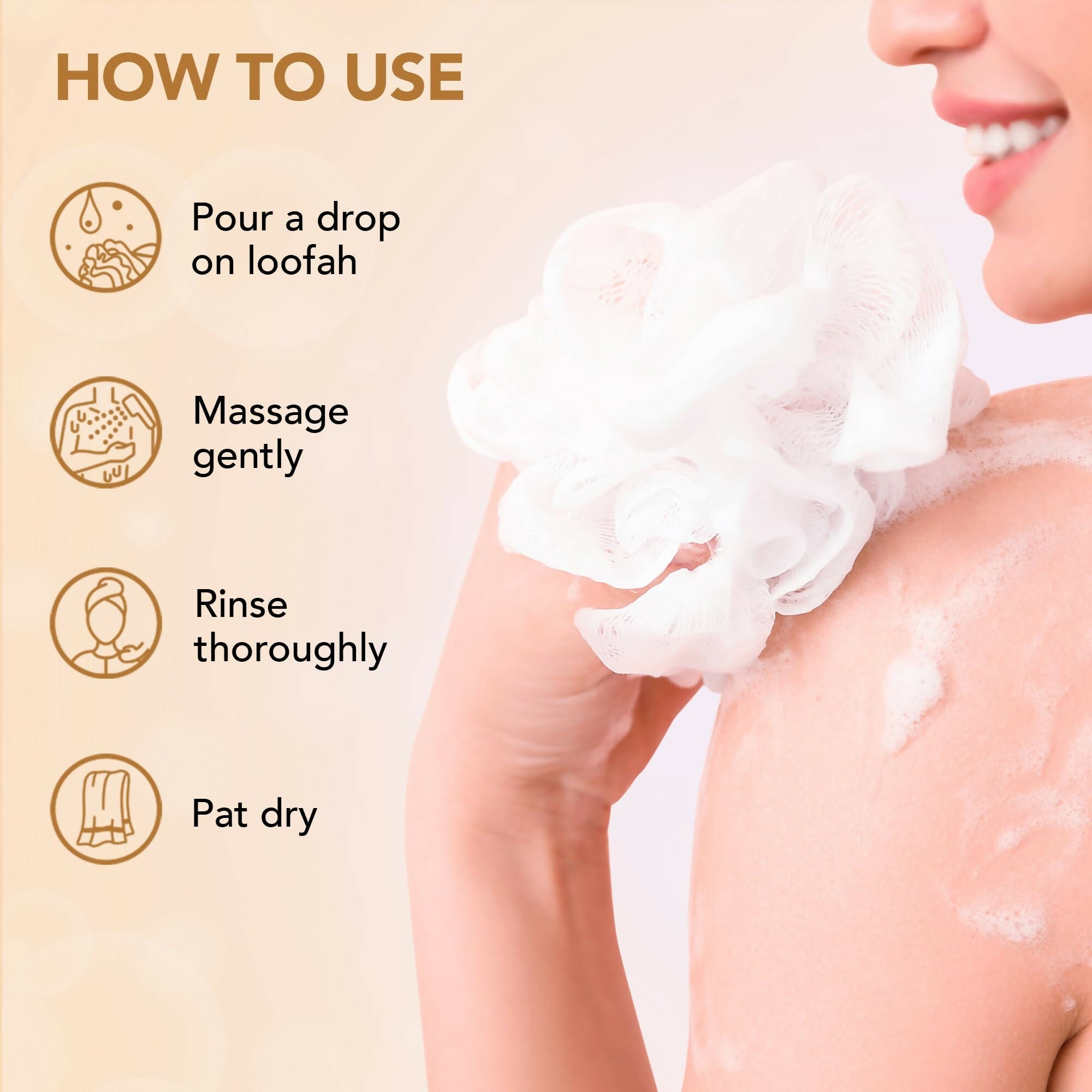 Botanic Hearth Oat & Niacinamide Body Wash Moisturizing & Skin Whitening