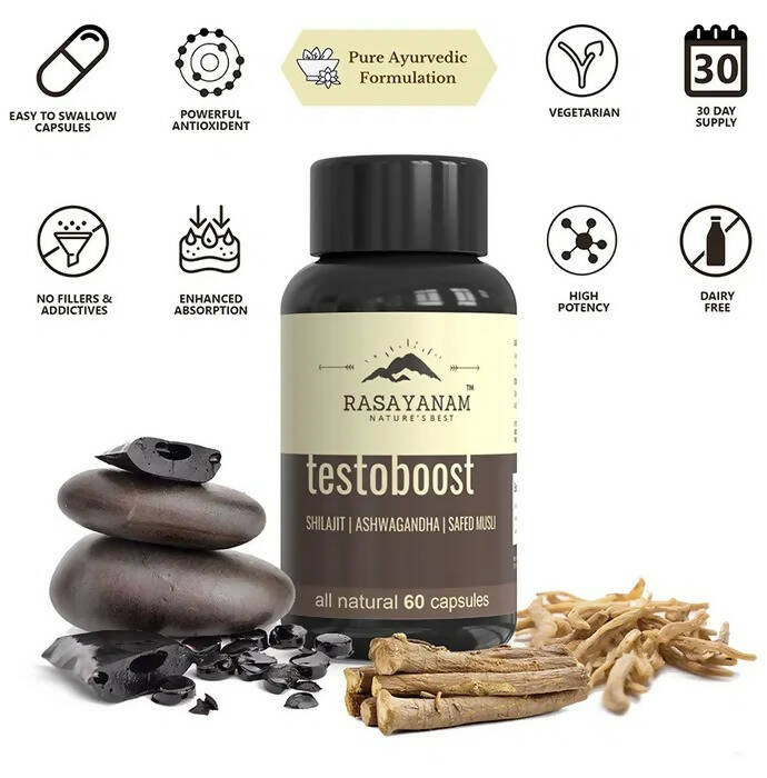 Rasayanam Testoboost Capsules - Distacart