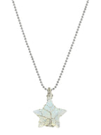 Women's Silver-Toned Blue Silver-Plated Handcrafted Chain - Ruby Raang - Distacart