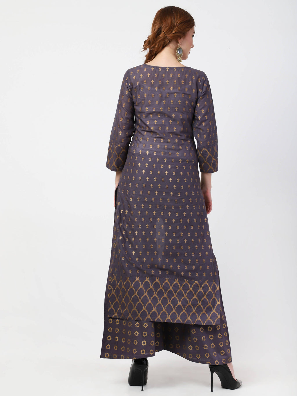Cheera Kurta Palazzo & Dupatta Set (CH103KPD)