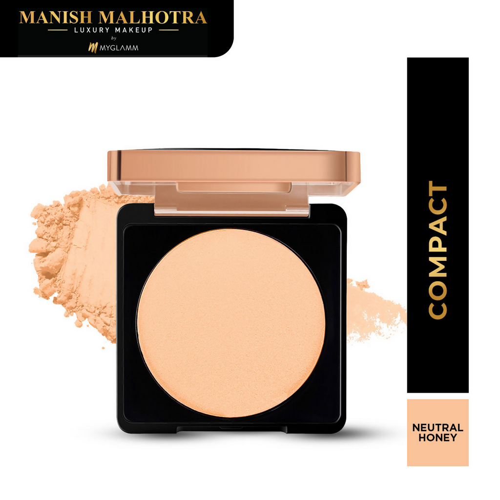 MyGlamm Manish Malhotra Beauty Skin Awakening Compact - Neutral Honey