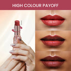 Swiss Beauty High Shine Finish Smooth Glide Pure Lustre Lipstick - 6 Just Peachy
