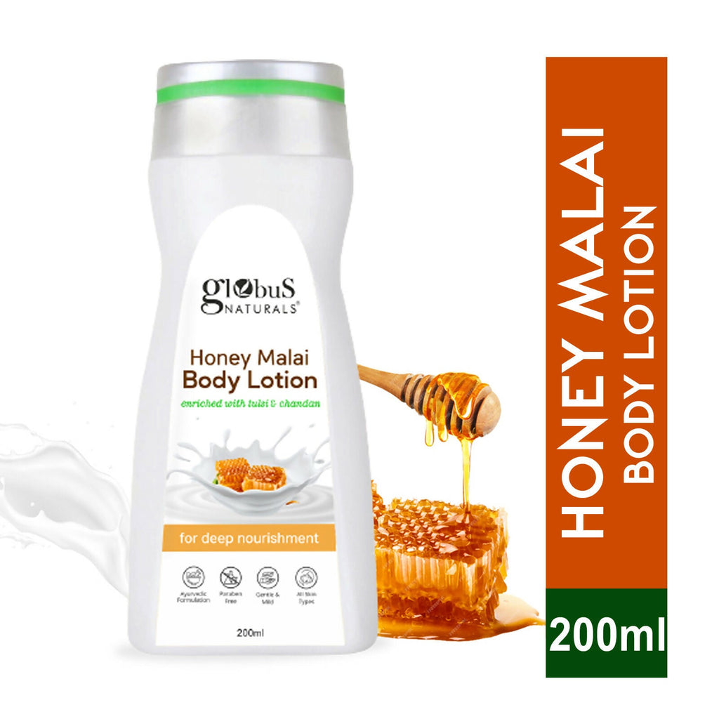 Globus Naturals Honey Malai Body Lotion - Distacart