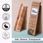 Little Extra Dual Tooth Neem Wood Comb