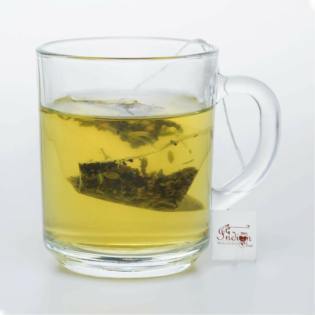 The Indian Chai - Digestive CCF Tea 30 Pyramid Tea Bags - Distacart