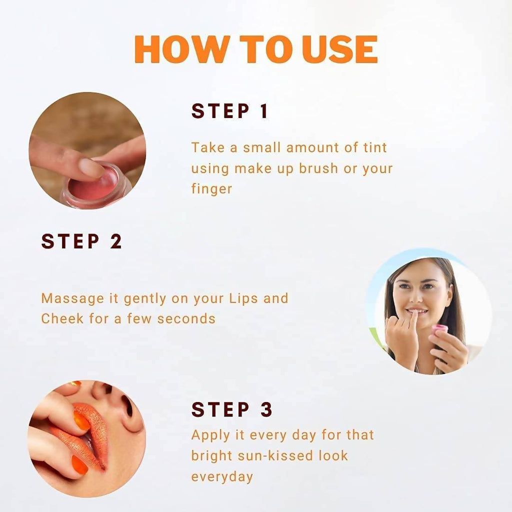 Aegte Organics Orange Peel Lip & Cheek Tint Balm
