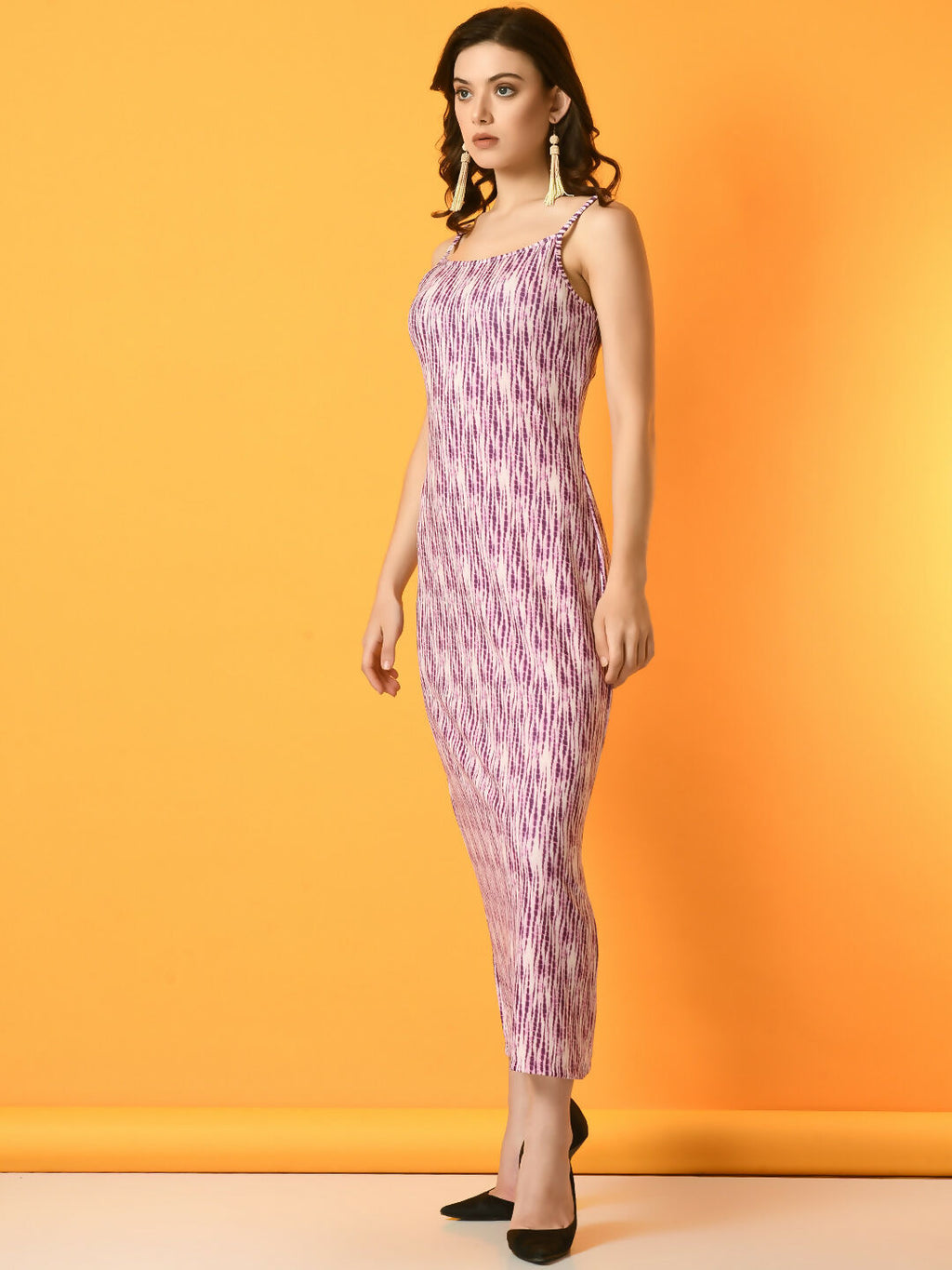 Myshka Women's Multi Printed Party Dress - Distacart