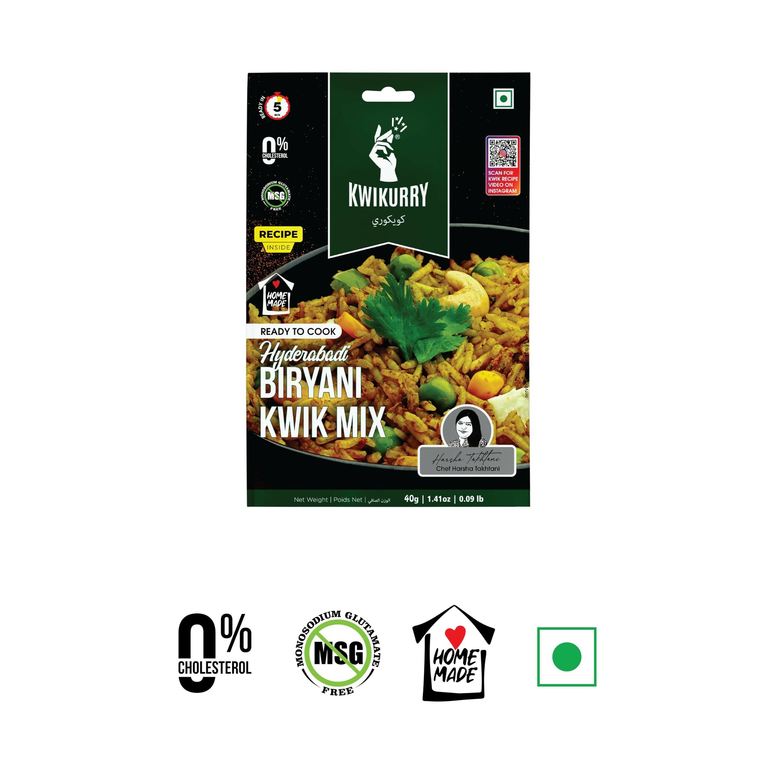 Kwikurry Ready To Cook Hyderabadi Biryani Premix - Distacart