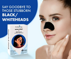 Urban Yog Nose Strip for Blackheads & Whiteheads Removal (4 Strips) + BHA Serum - Distacart