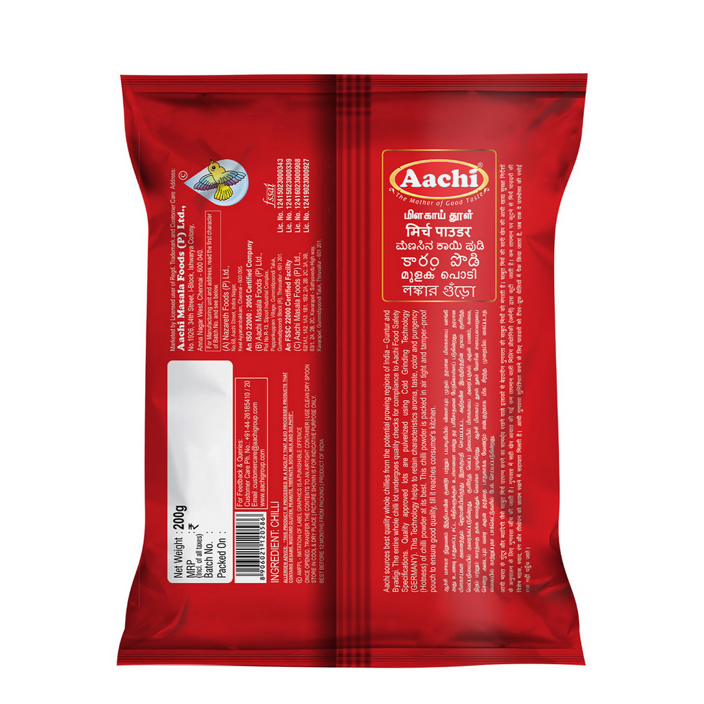 Aachi Chilli Powder - Distacart