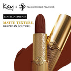 Kay Beauty x Falguni Shane Peacock Luxe Matte Lipstick - Autumn Drape - Distacart