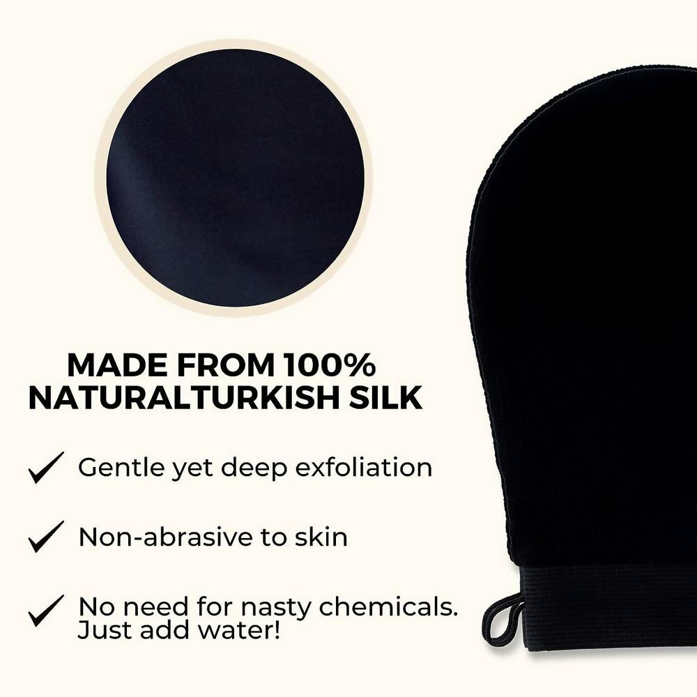 Ghar Soaps Exfoliating Glove For Body Scrub For Dead Skin