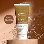 Globus Naturals Potato Face Wash with Plum & D-Panthenol - Distacart