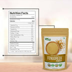 Organic Zing Fenugreek Powder - Distacart