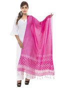 Mominos Fashion Pink Buta Cut Dupatta