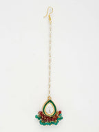 Kundan Maang Tikka - Ruby Raang - Distacart