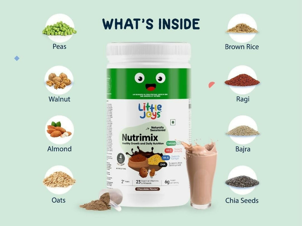 Little Joys Eye Health Gummies and NutriMix Combo