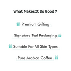mCaffeine Body Polishing Kit For Women & Men with Body Scrub & Body Butter Premium