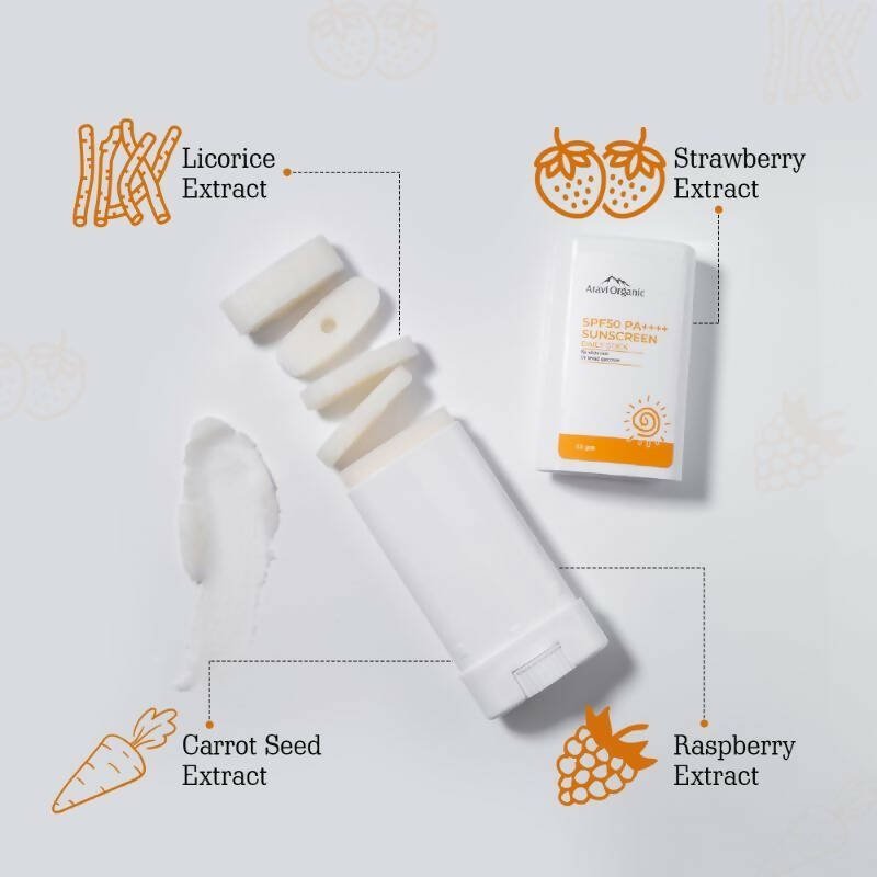 Aravi Organic SPF 50+ Daily Sunscreen Stick