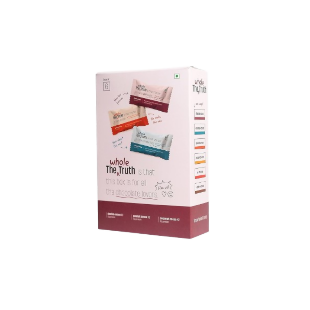 The Whole Truth Protein Bars - Choco Variety - Distacart