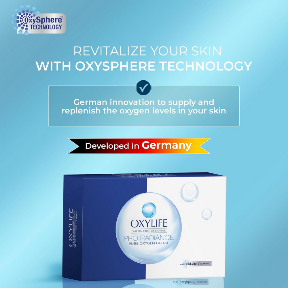 Oxylife Salon Professional Proradiance Pure Oxygen Facial Kit - Distacart