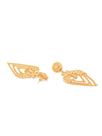 Golden Earrings (Gold) - Ruby Raang - Distacart