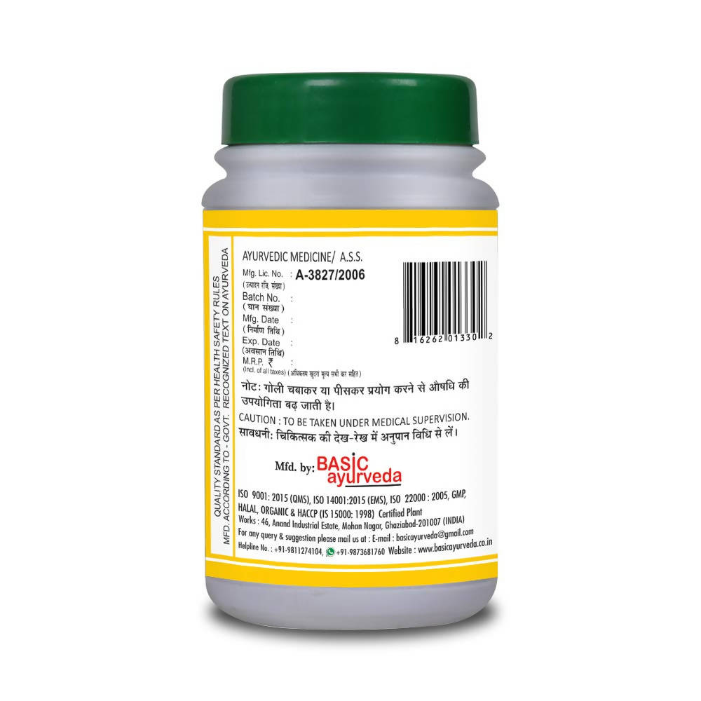 Basic Ayurveda Nityanand Ras Tablet Usages
