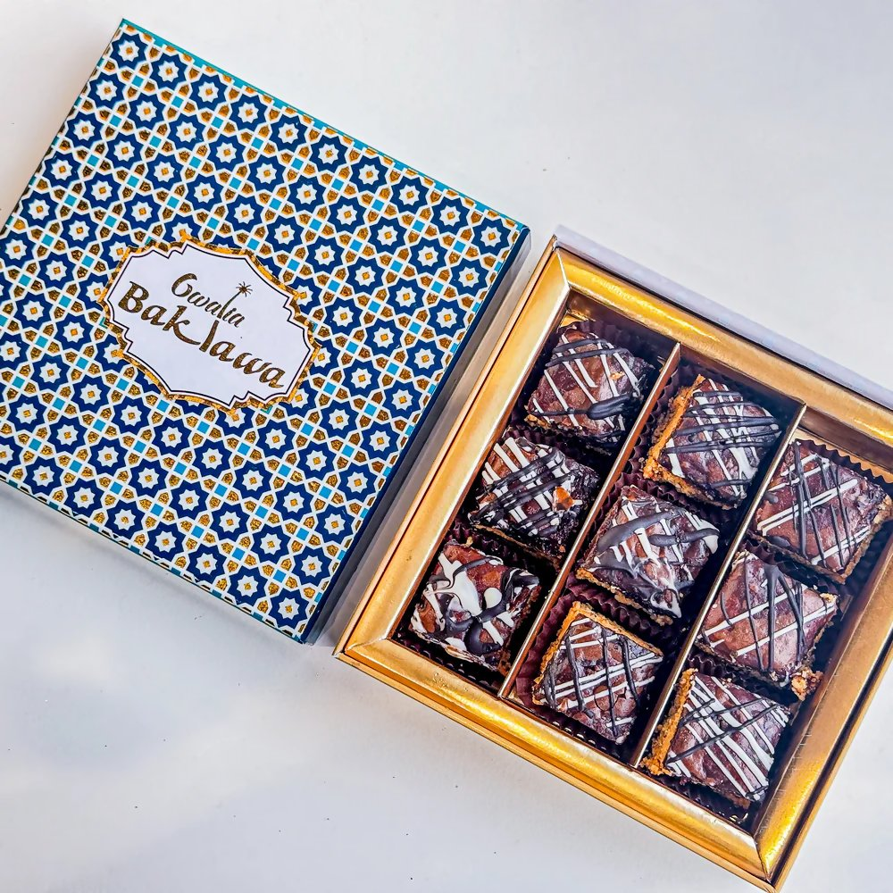 Gwalia Sweets Chocolate Square Baklawa - Distacart